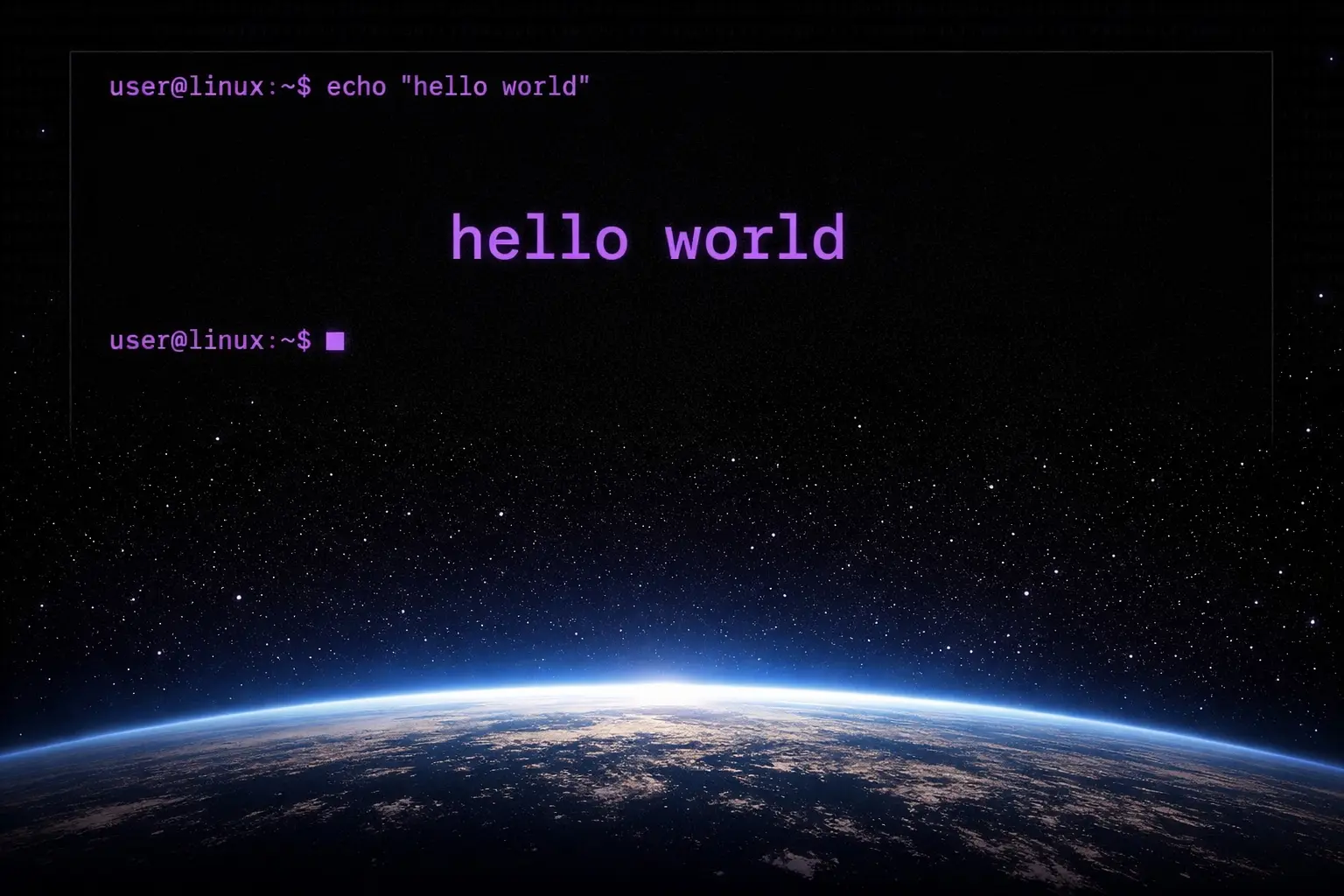 Hello World Wide Web