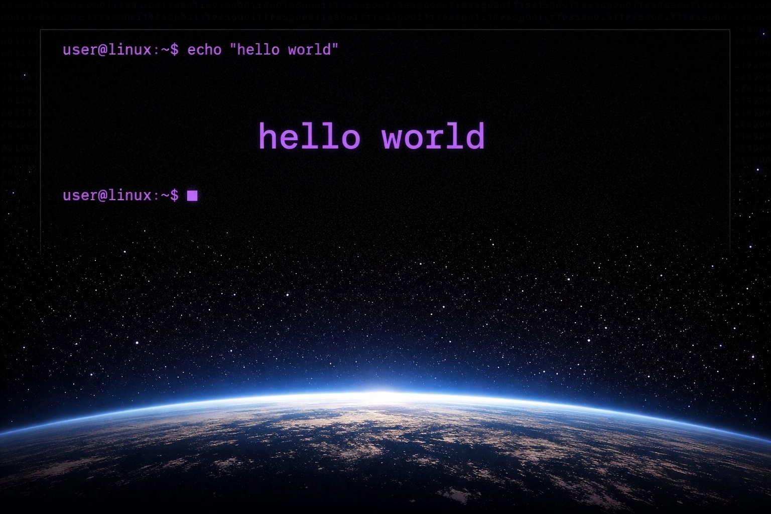 Hello World Wide Web