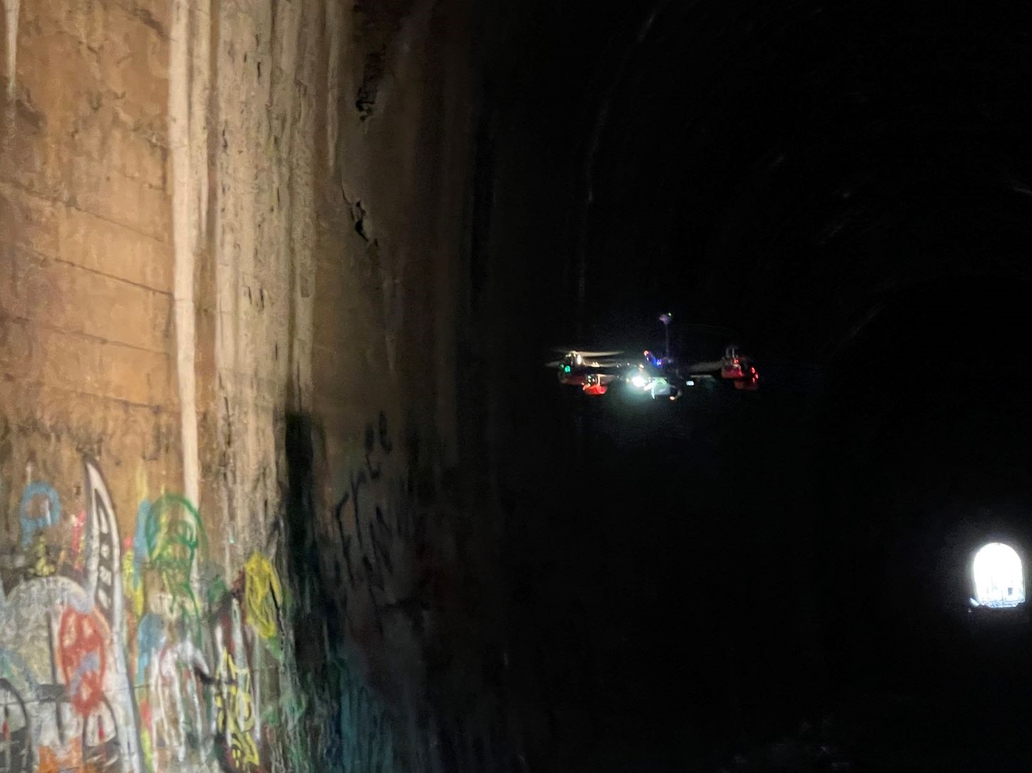 Autonomous Tunnel Drone