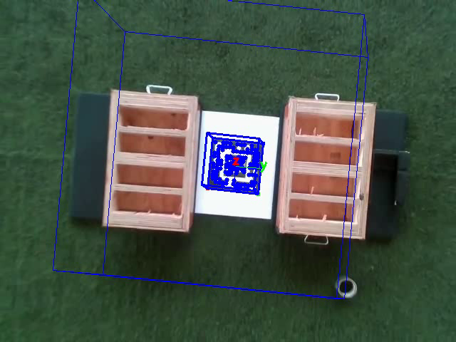 Aruco detection in-flight